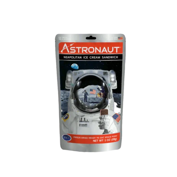 冰琪淋 尽情享受宇航员冰淇淋三明治:太空食品