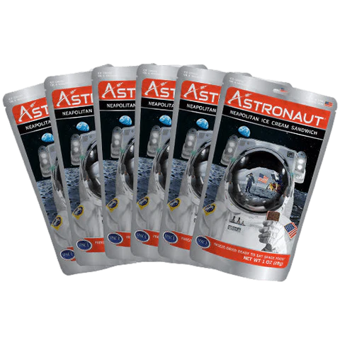 冰琪淋4 尽情享受宇航员冰淇淋三明治:太空食品